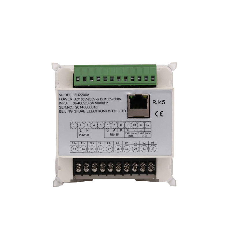 Modbus Digital Stop Ethernet Power Meter Data Logger Three Phase 0.5S Accuracy