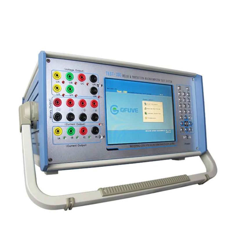 Three Phase Secondary Current Injection Test Set With Current / Voltage Source