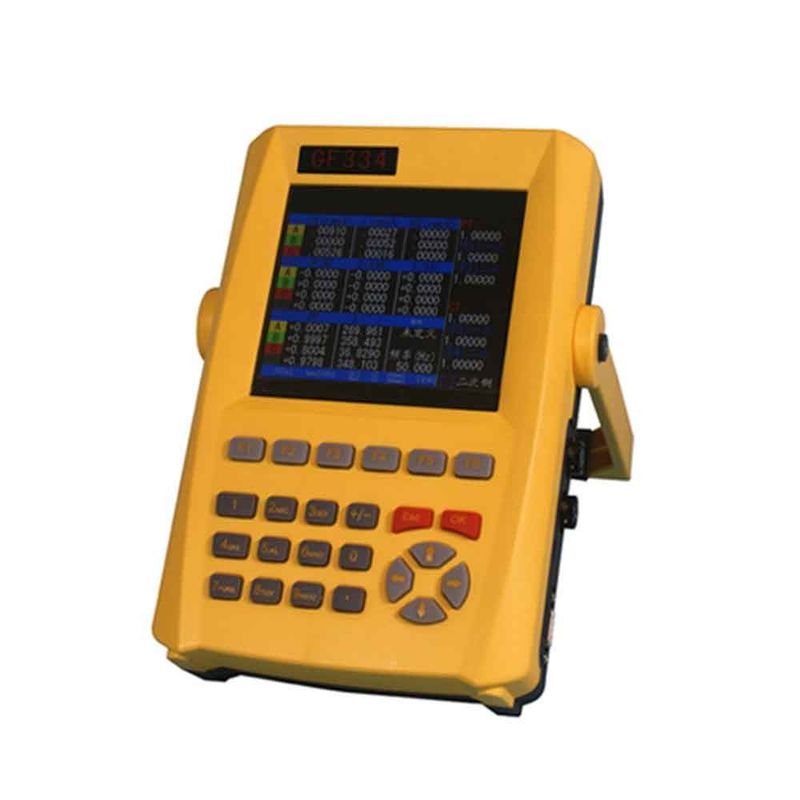 Handheld Three Phase Power Quality Analyzer 0.1% Accuracy With 100A Current Clamp