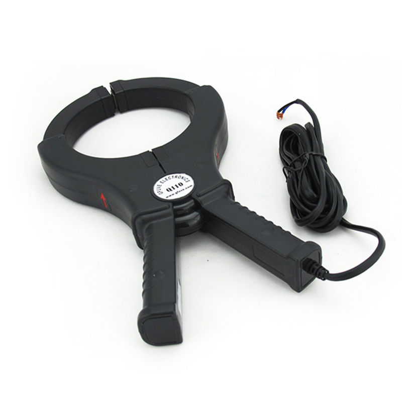 4mm banana Cable Clamp On Current Transformer Current Clamp 600V Voltage 110mm Electricity Cable