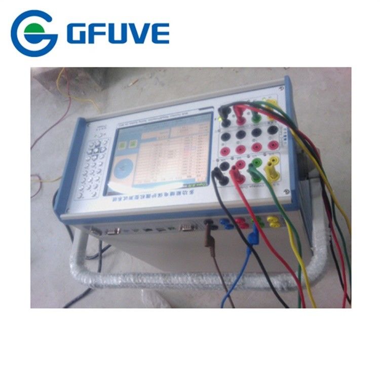 Portable Three Phase Secondary Current Injection Test System With 8 Binary Input / Output