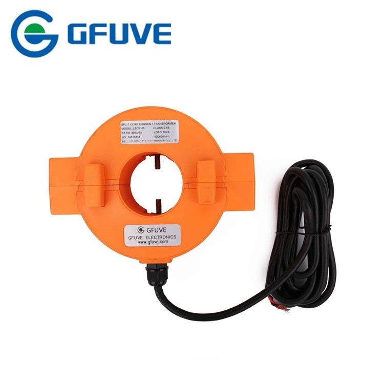 IP68 200/5A High Magnetic Core Clamp Ct Transformer / Split Core CT For Electric Meter