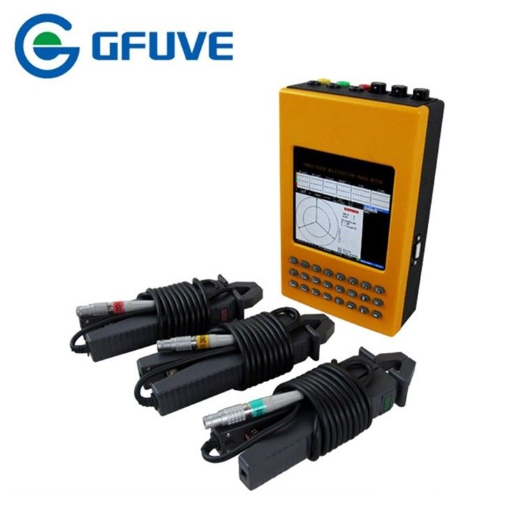 Three Phase Multifunction Digital Phase Angle Meter High Accuracy Electronic Testing Equipment