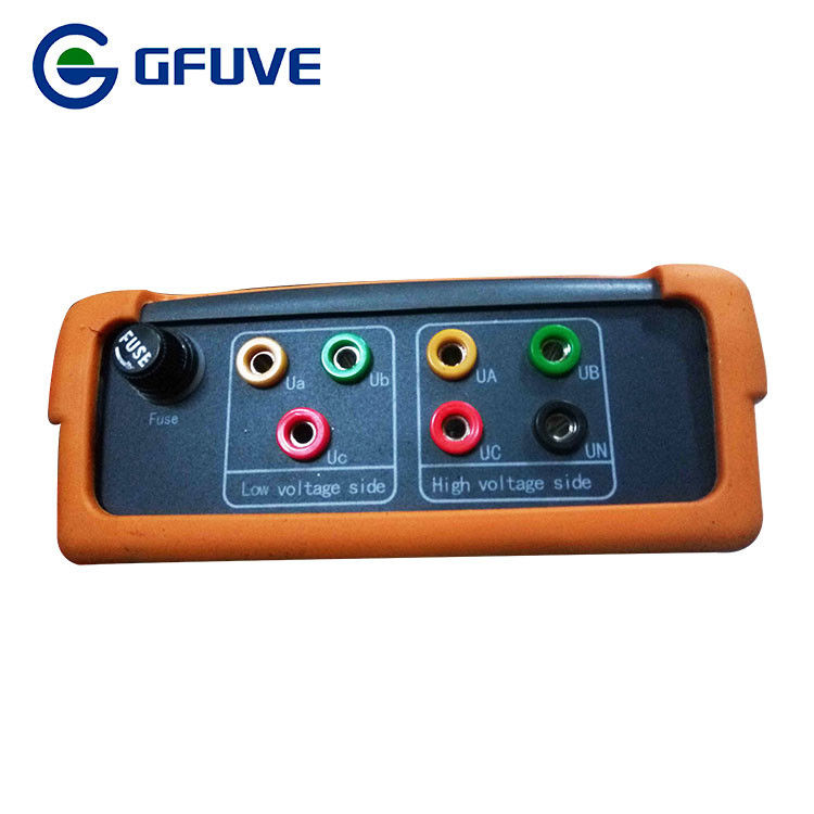 Handheld Mini Three Phase Transformer Testing Equipment With 5.6″ Color LCD Display