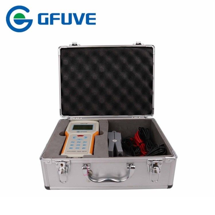 10A 500V High Precision Portable Meter Test Equipment Double Clamp Digital Phase Angle Meter