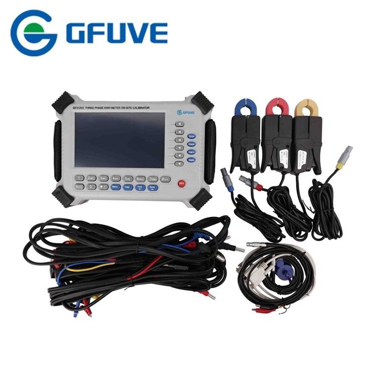 Three Phase Electrical Test Meter Calibration Large Size Display Screen With 1.8kg Weight
