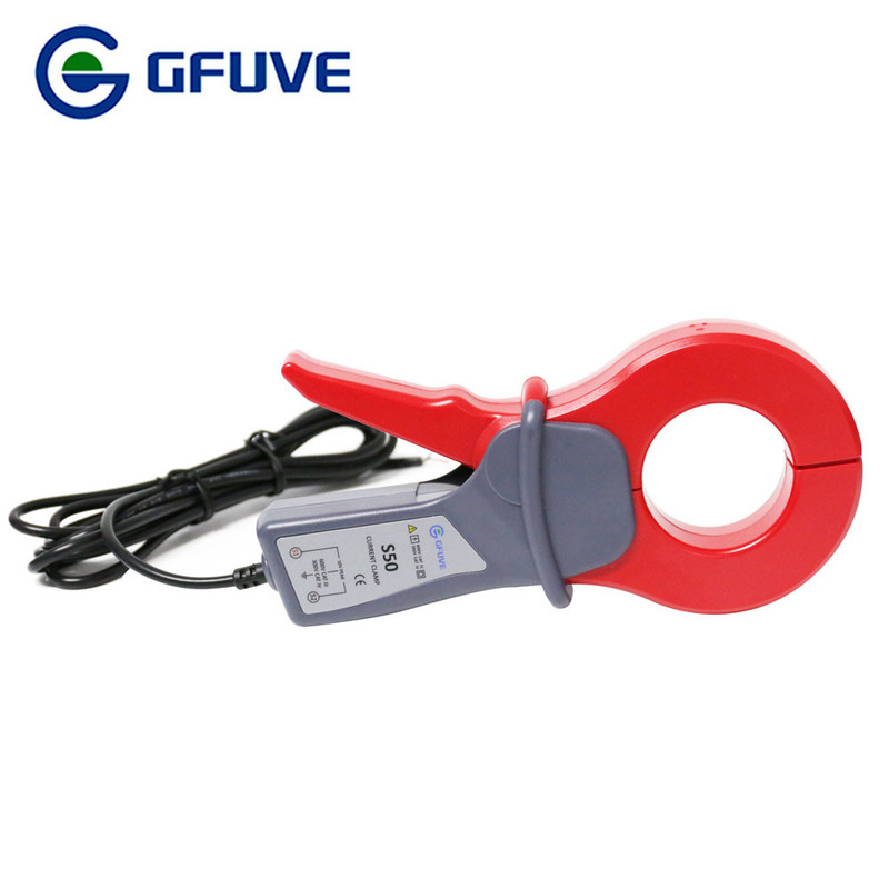 2MHz Bandwidth 500A Clamp On AC Current Probe With 52mm Jaw