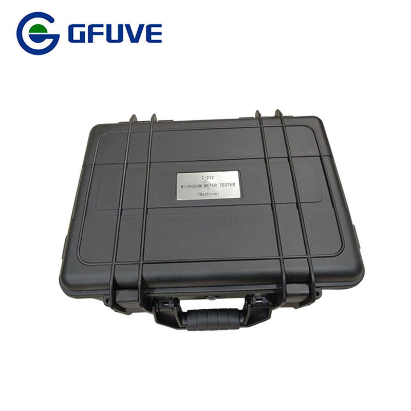 GFUVE T-212 Micro-ohm Meter Tester/Contact Resistance Test Set Circuit Breaker 200A Contact Resistance Meter