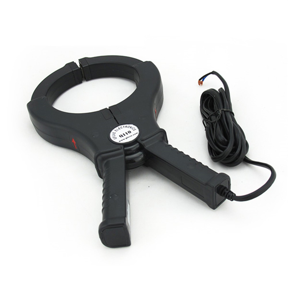 4mm banana Cable Clamp On Current Transformer Current Clamp 600V Voltage 110mm Electricity Cable