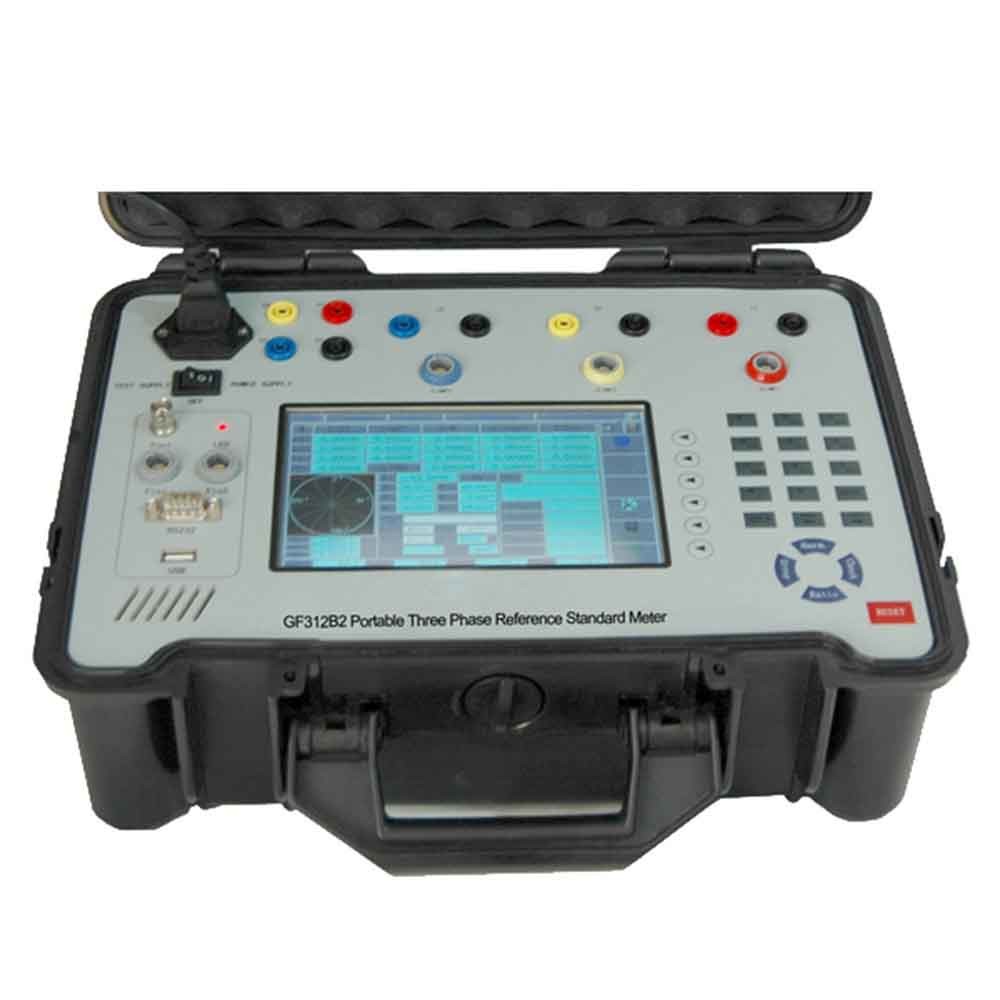 Portable Electrical Test Equipment Three Phase Standard Meter English Display
