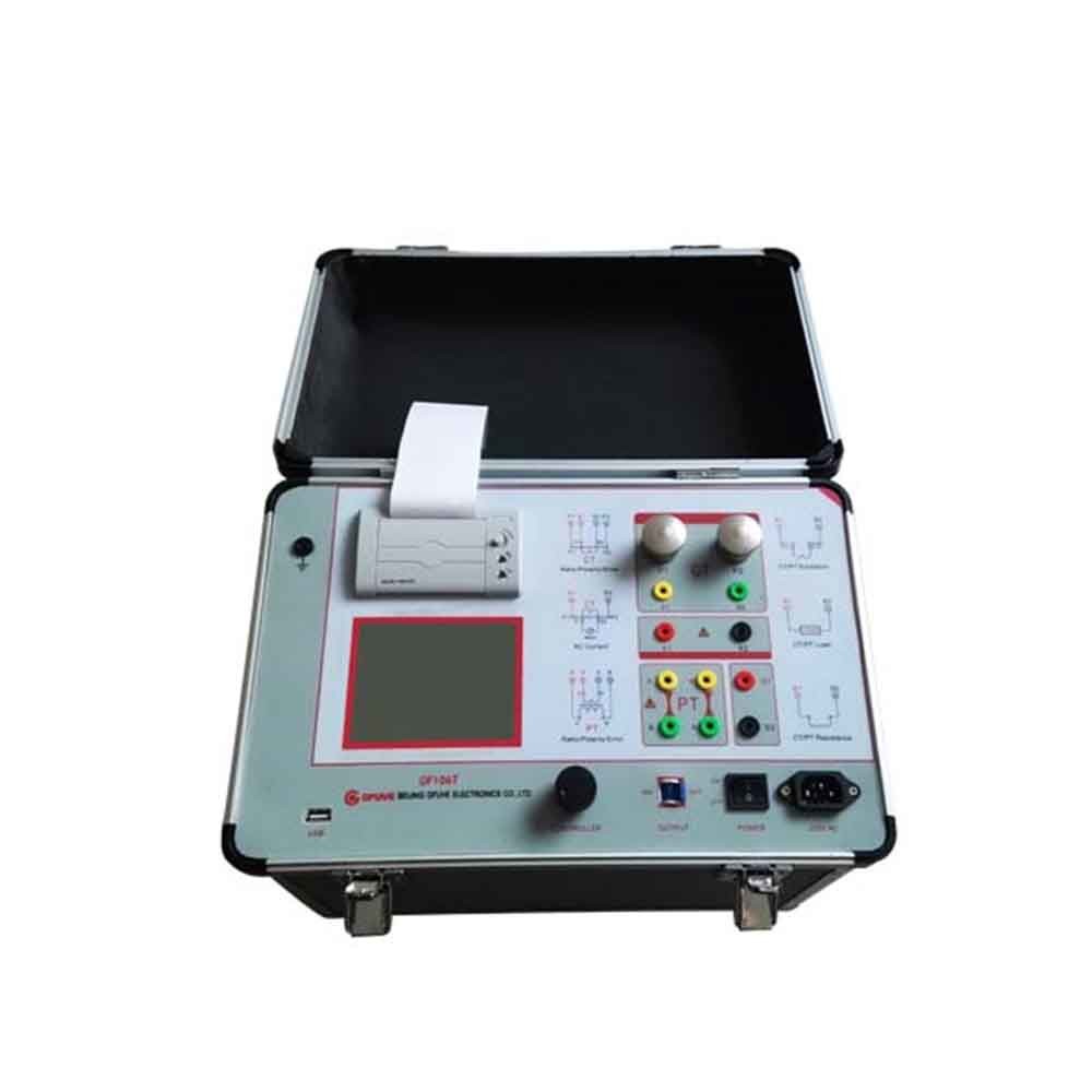 GF106T Smart Electrical Test Equipment CT PT Testing With Current Injection Function