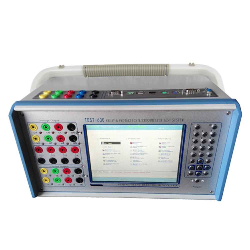 Six Phase Secondary Current Injection Test , Protection Relay Test Kit for Distance protection