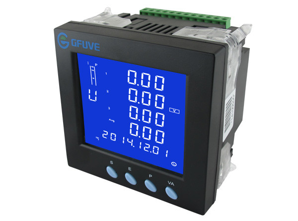 800V Digital Multifunction Electric Power Meter RS485 / RJ45 With PC Software