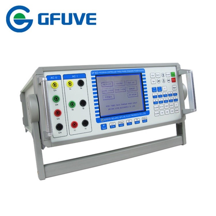 Portable Voltage / Current Standard 3 Phase AC Calibrator With 63th Harmonics Output
