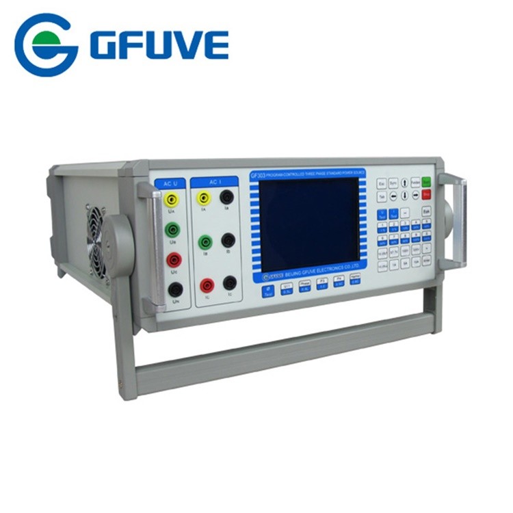 Portable Voltage / Current Standard 3 Phase AC Calibrator With 63th Harmonics Output