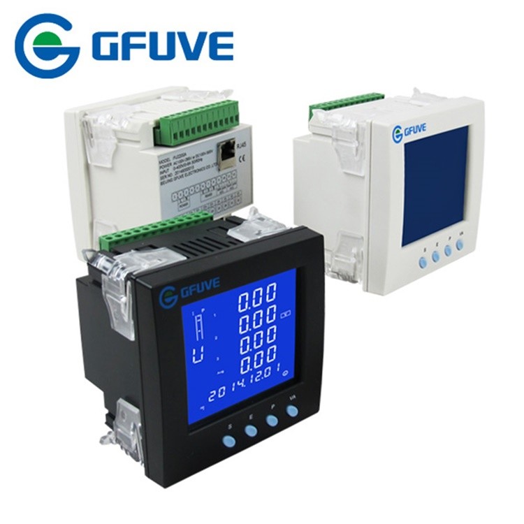 Modbus Panel Stop Three Phase Multifunction Ethernet Digital Power Meter Data Logger With 10/100M IP Port