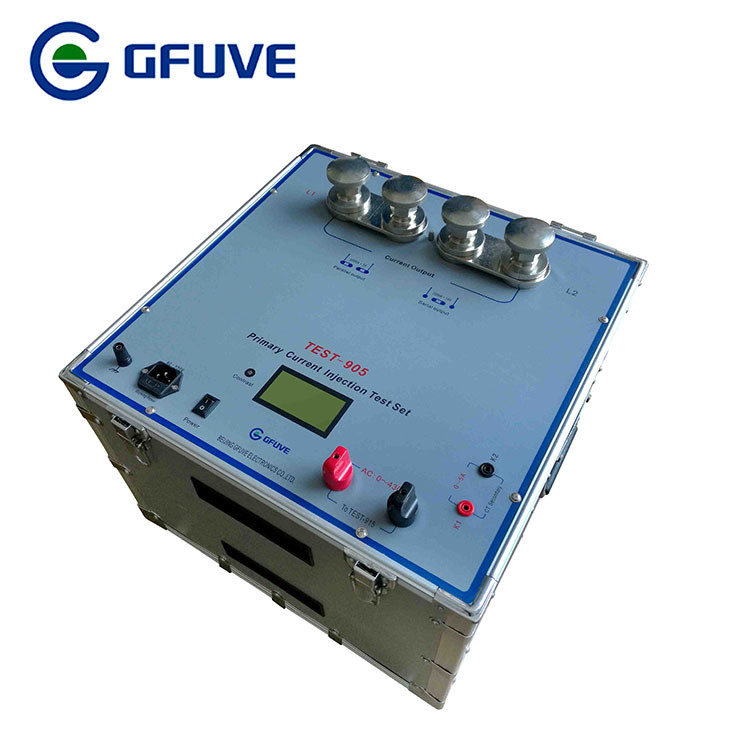 Precision Primary Injection Test Equipment 0.5 Class 5000a 30kva Capicity