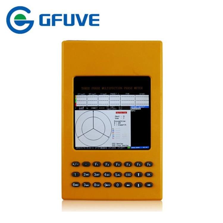 Small Volume Gf311 Portable Power Quality Meter With RS232 Communication Port