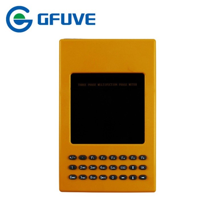 Small Volume Gf311 Portable Power Quality Meter With RS232 Communication Port