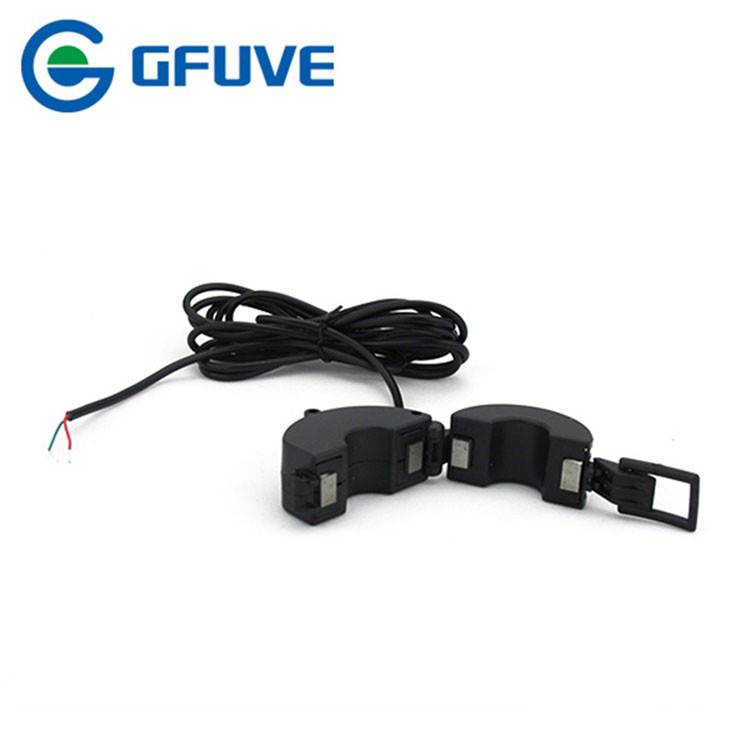 Black Split Core Current Transformer 75kv Low Voltage Current Transformer