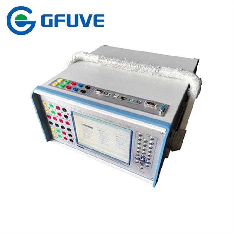 Six Phase Protection Relay Test Equipment Universal Protection Device High Performance