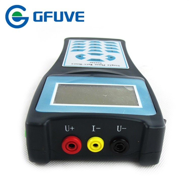 GF112 Portable Electric Meter Calibration Single Phase LCD Color Display Electric Meter Tester