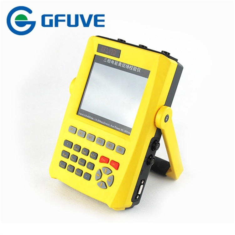LCD 600v Three Phase Portable Energy Meter Tester 1000A