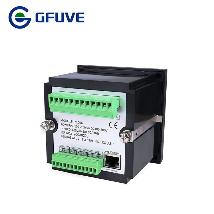 GFUVE FU2200A Multifunction AC DC Internet Digital Power Meter For Power Monitoring