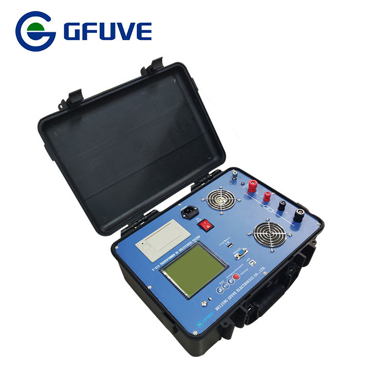 GFUVE T-213 IP65 Power Transformer Winding DC Resistance Tester 20A With 8m Cable