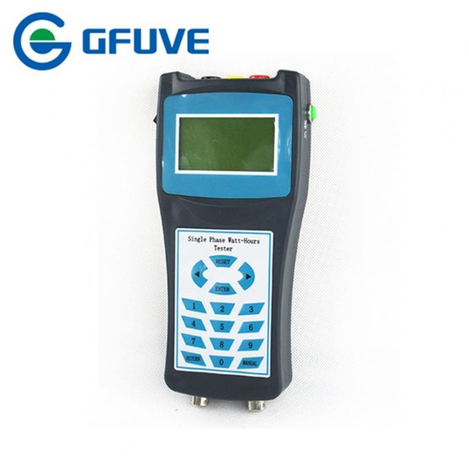 GF112 Portable Electric Meter Calibration Single Phase LCD Color