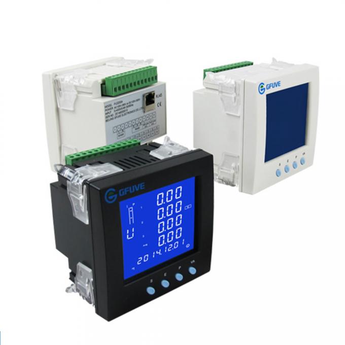3P4W SWR Digital Power Meter , 3 Phase Multifunction Power Meter Panel